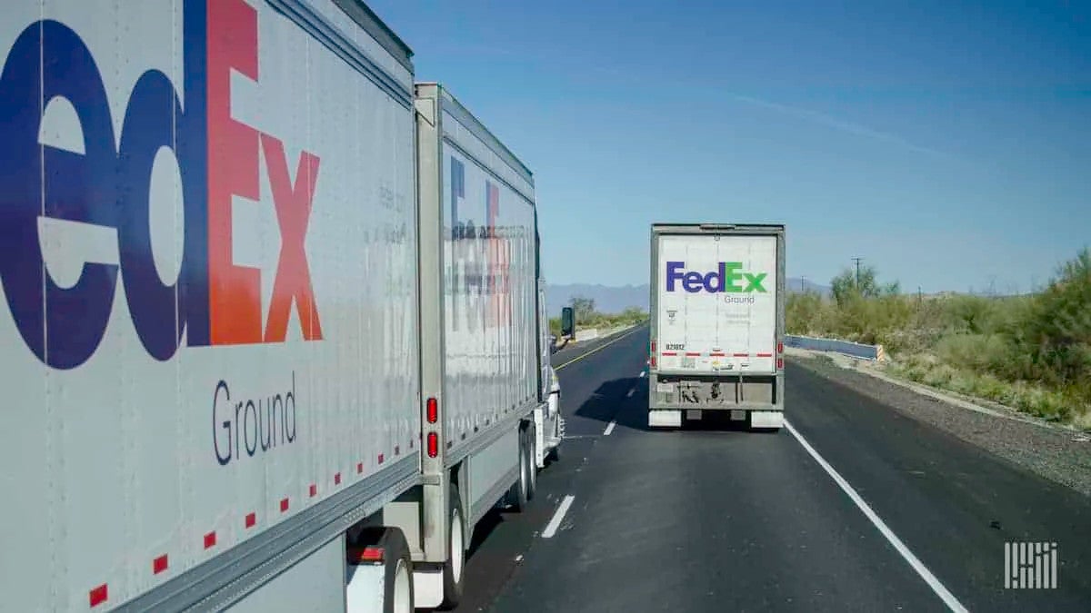 FedEx has warned of a global recession. (Photo: Jim Allen/FreightWaves)