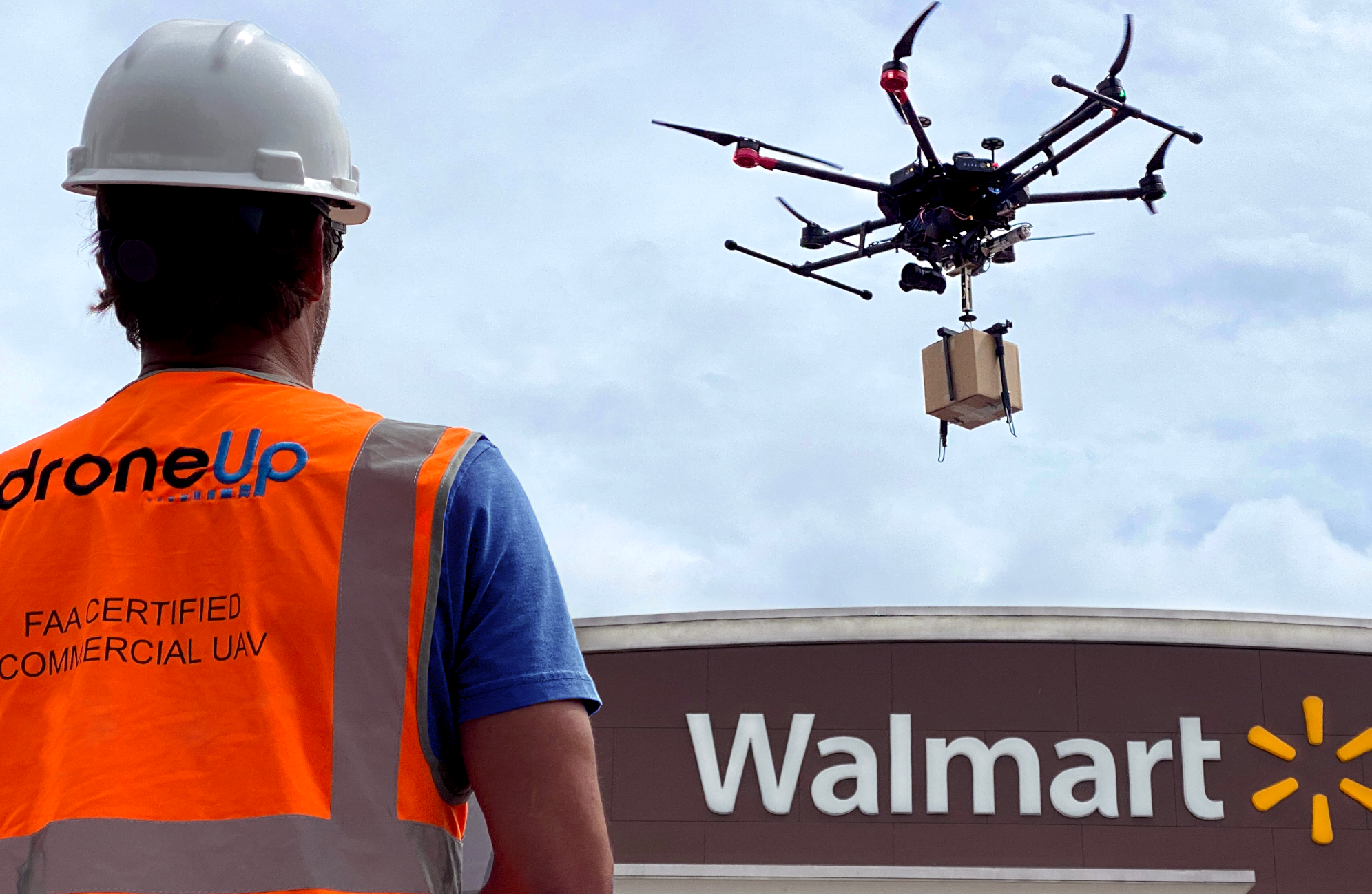 Droneup Walmart drone delivery