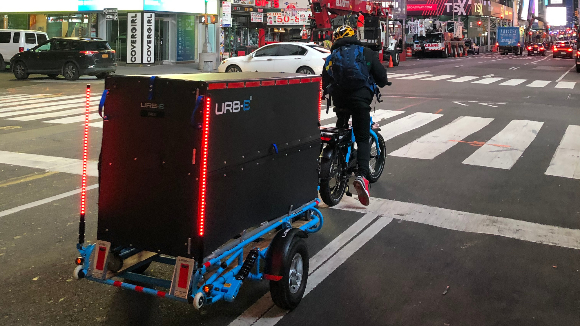 Urb-E electric cargo bike delivery service expanding to Los Angeles