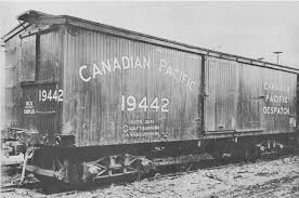 A wooden refrigerator railcar owned by the Canadian Pacific Railway. 
(Photo: trainweb.org)