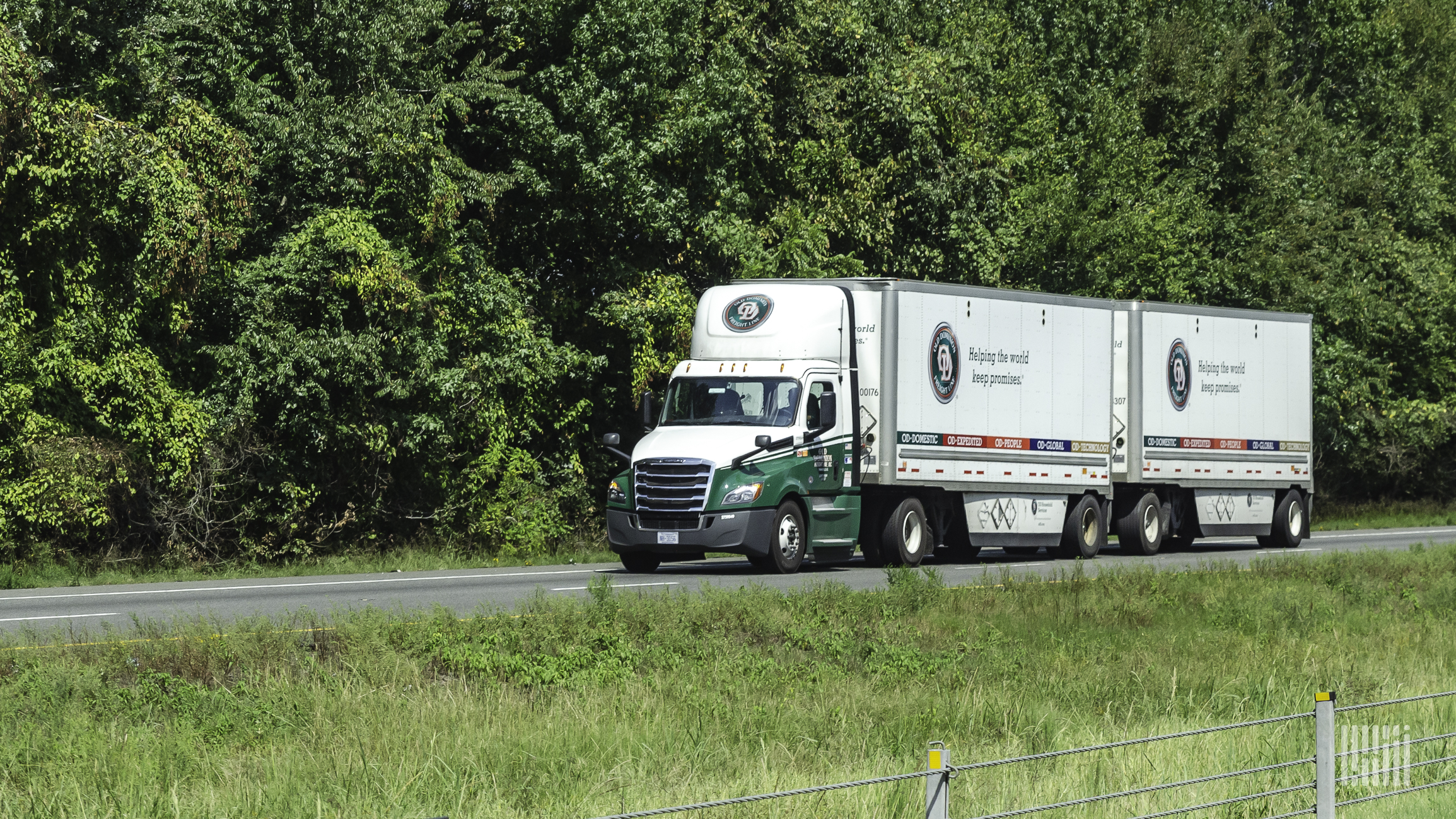 Old Dominion double on highway