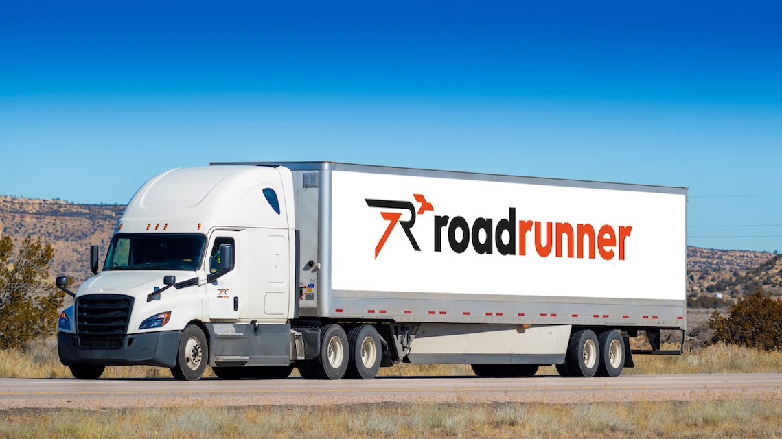 New Roadrunner logo on rig