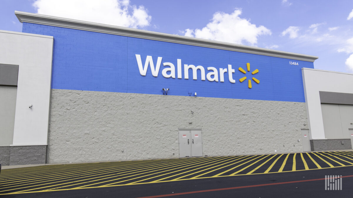 Walmart distribution center automation