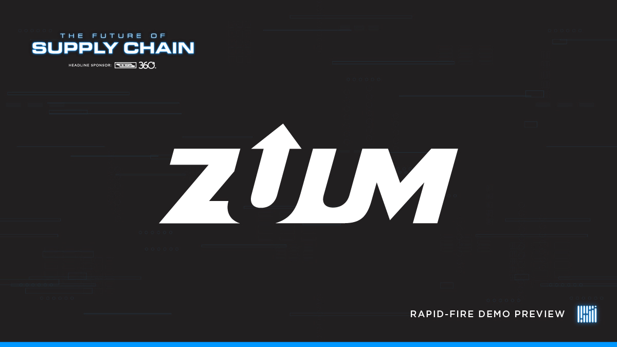 Zuum logo on a dark background