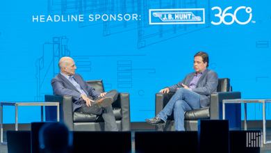 Matt Waller and Ildefonso Silva are sitting down on the FreightWaves stage during The Future of Supply Chain event.