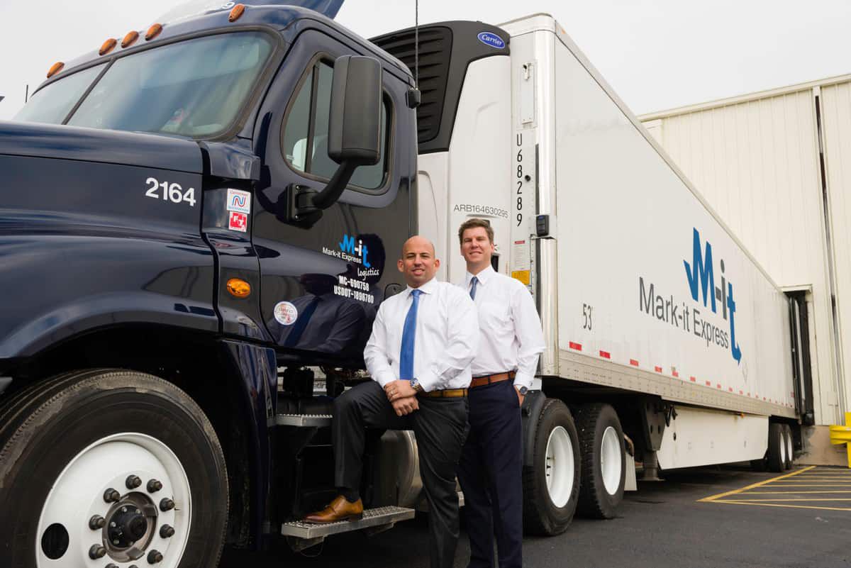 Mark-It Express president and vice president, the company just acquired its third logistics property