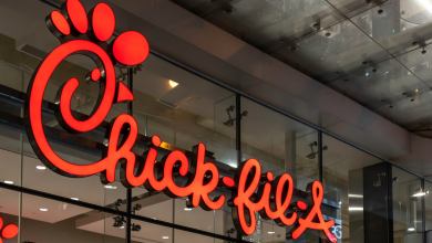 A Chick-fil-A sign