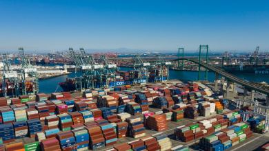 photo of the Port of Long Beach
