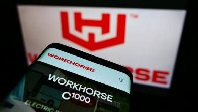 Smartphone showing Workhorse Webpage