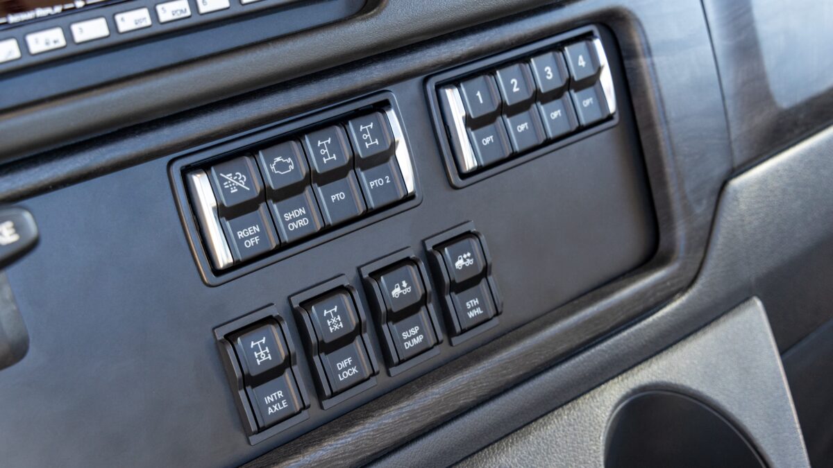 Switches in the Freightliner Plus series medium-duty trucks.