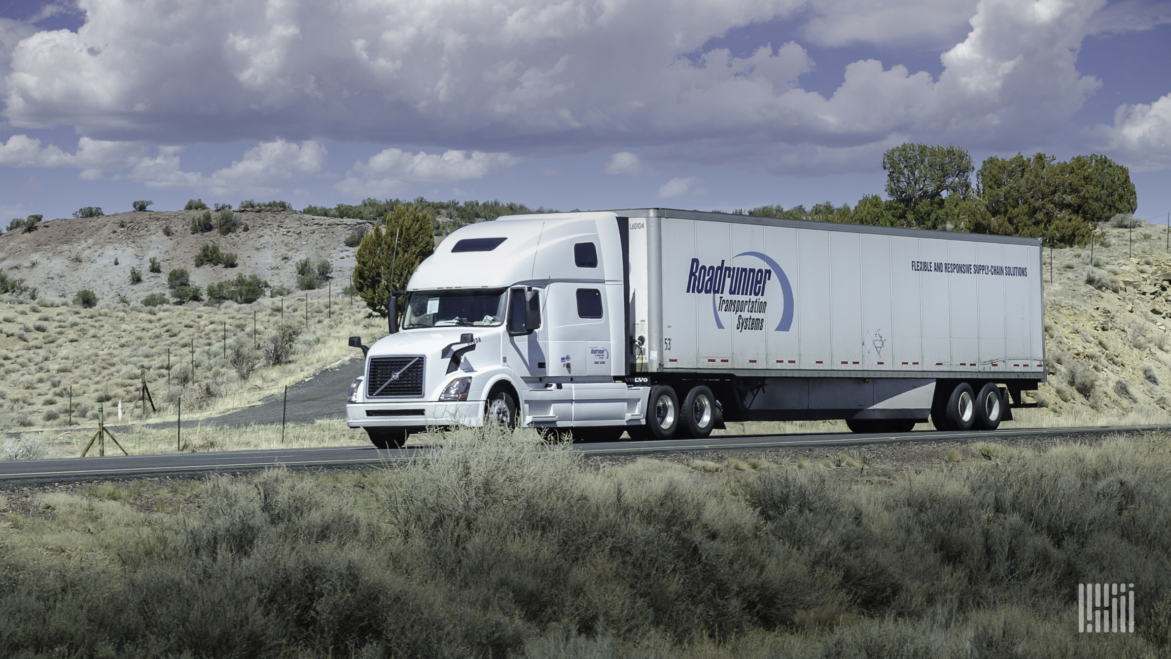 Image of a Roadrunner tractor-trailer