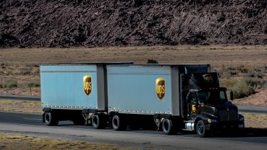 UPS double trailer