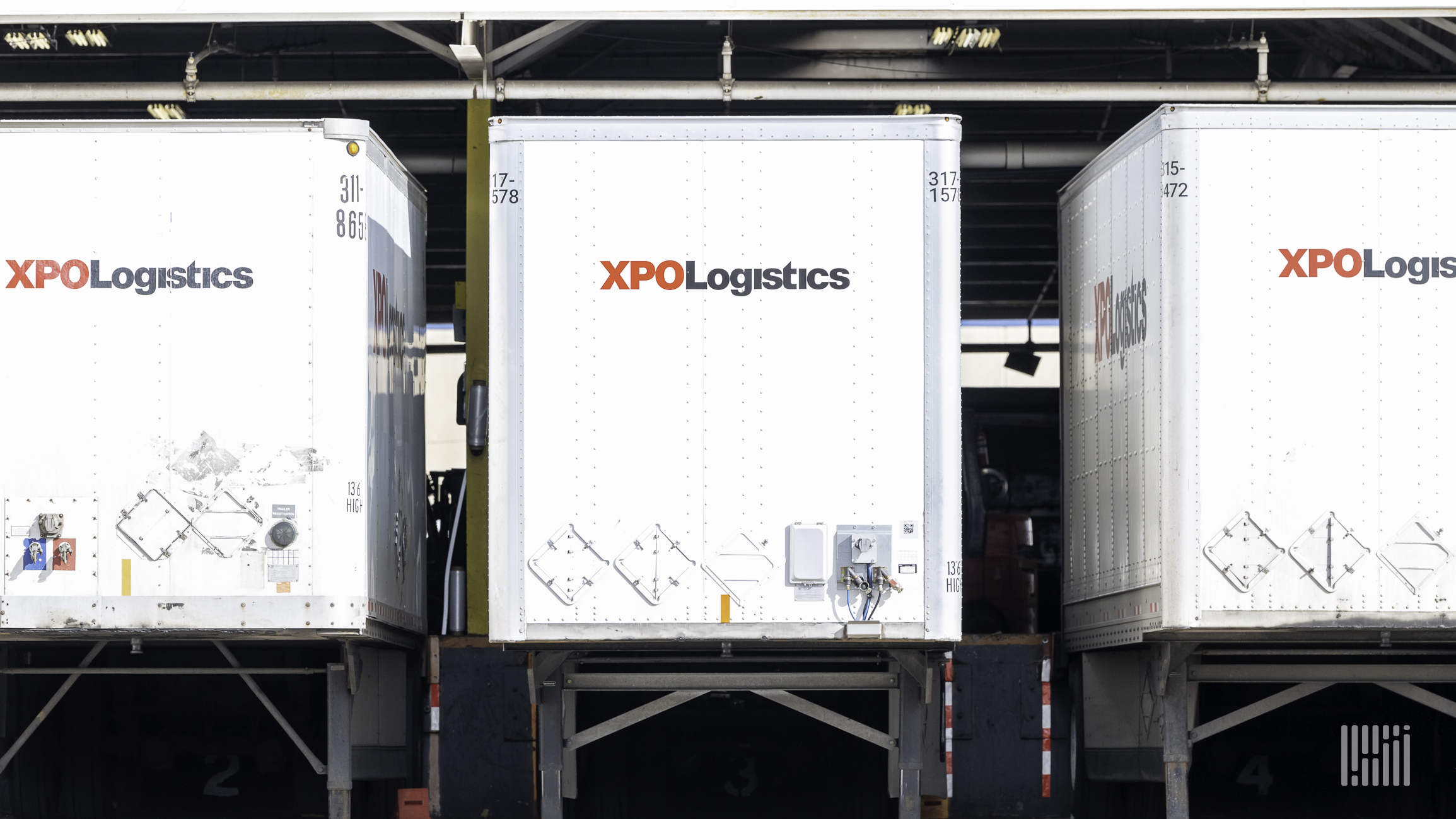 XPO Logistics trailers