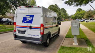 USPS van