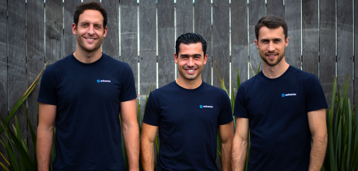 Solvento’s founders, left to right, Jaime Tabachnik, Guillermo Bosch and Pedro Bosch, have raised an additional $5 million to support Latin American carriers. (Photo: Solvento)