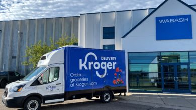 Kroger delivery truck