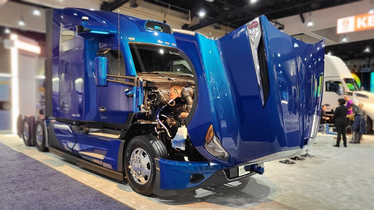 Autonomous-equipped Kenworth T680