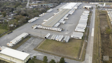 A Yellow Corp. terminal in Houston