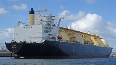 a picture of LNG shipping