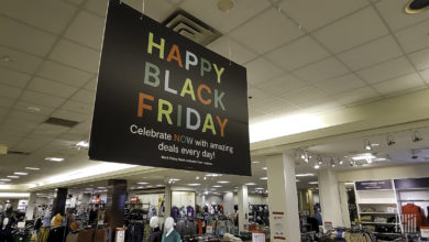 black friday holiday retail sales