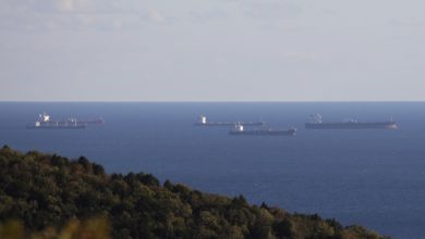 photo of tankers off Russia