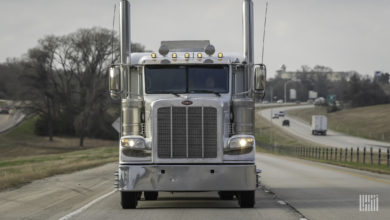 Truck on the highway