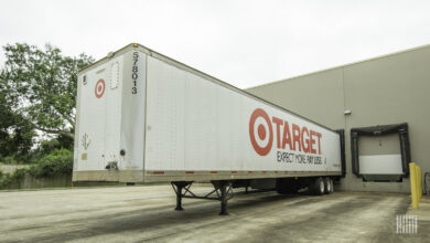 Target sortation fulfillment center delivery