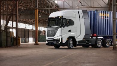 Nikola FCEV in warehouse