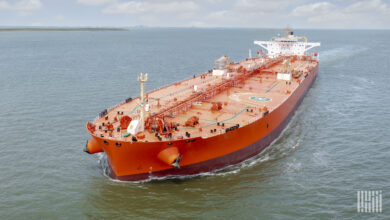 a photo of a crude tanker