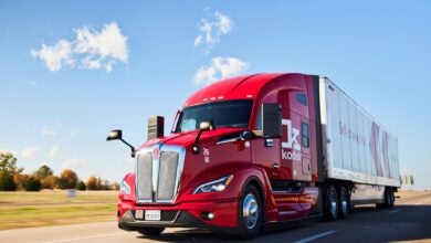 Red Kodiak Robotics autonomous truck