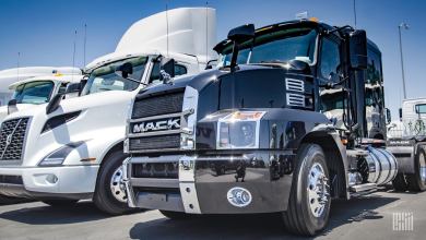 New Mack truck