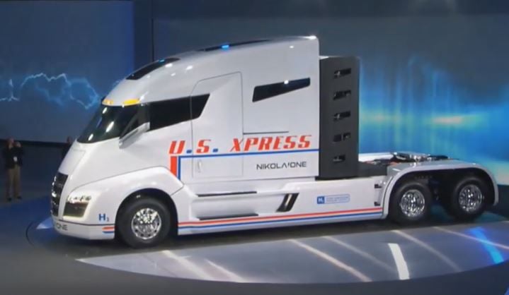 Nikola One prototype truck