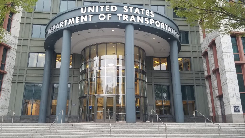 U.S. Department of Transportation in Washington, D.C.