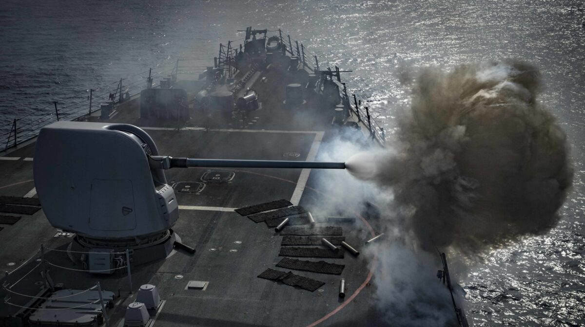 a photo of military operations in Red Sea