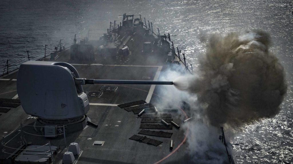 a photo of military operations in Red Sea