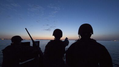 a photo of the USS Mason, which has been active in Red Sea