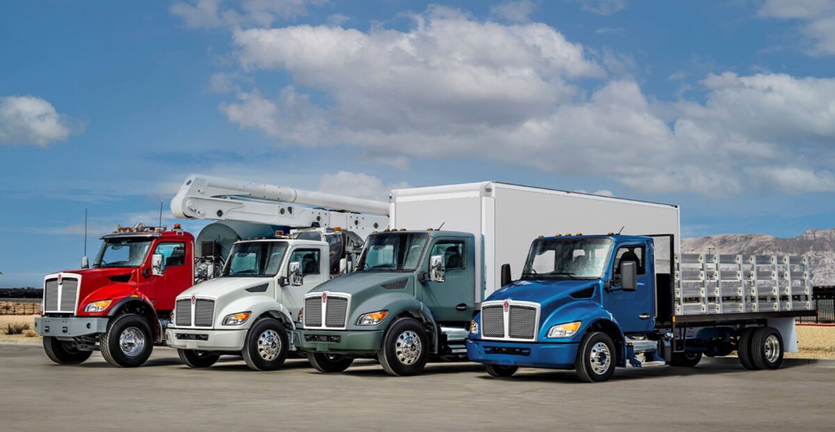 Kenworth medium-duty truck lineup