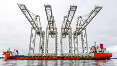 ZPMC gantry cranes