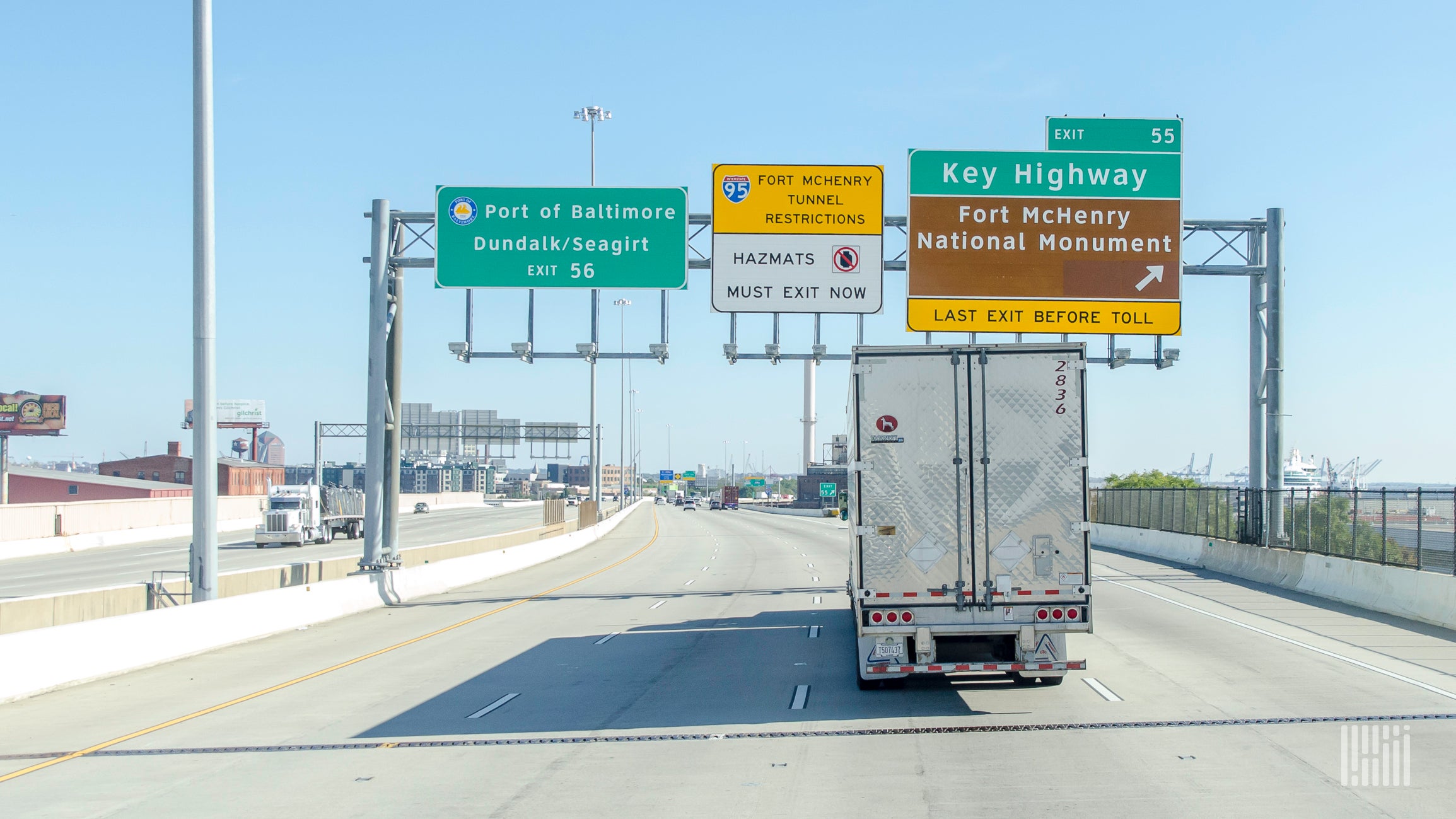 Baltimore gets FMCSA waiver, timeline for first reopening is suggested