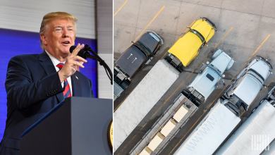 Trump and trucks