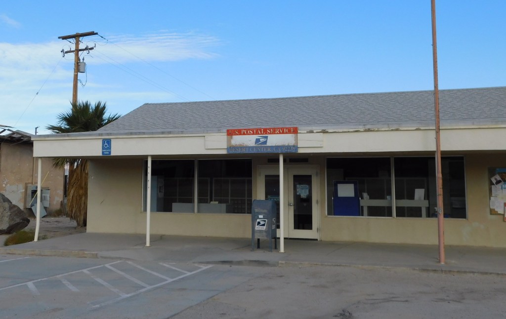 Desert Center California Post Office