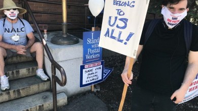 Portland Bridge Postal Protest