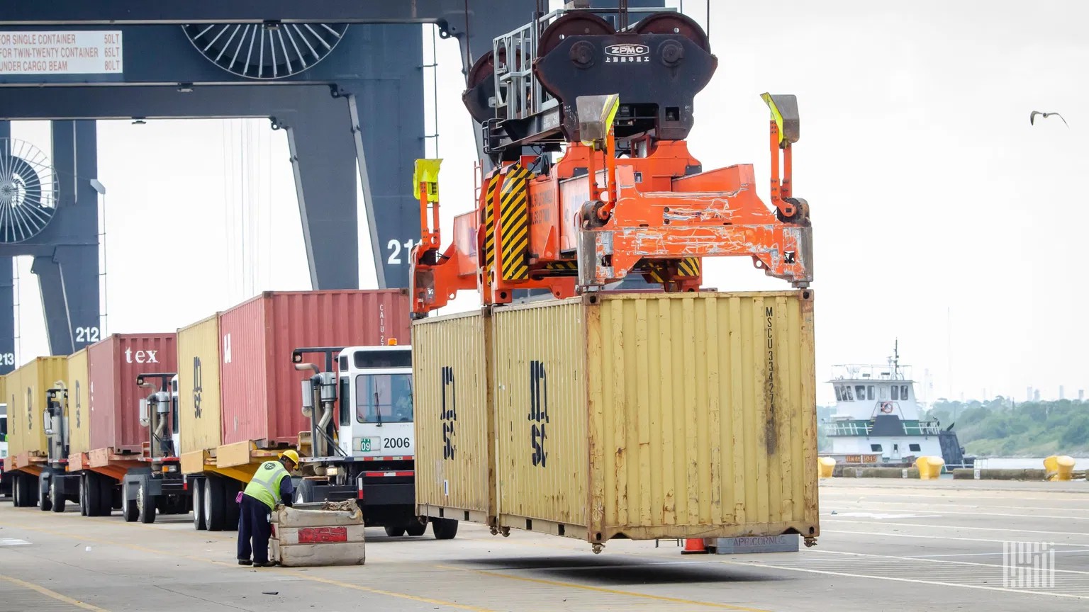Texas ports record mixed freight movements in May