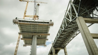 bridge being built