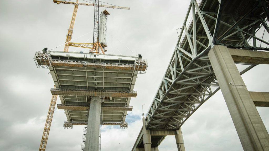 bridge being built