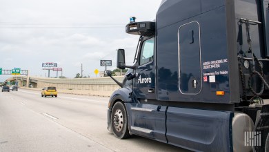 Aurora automated truck