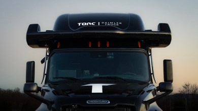 Aeva LiDAR on a Torc Robotics autonomous truck