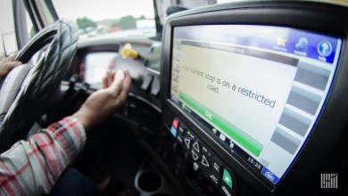 ELD in a truck