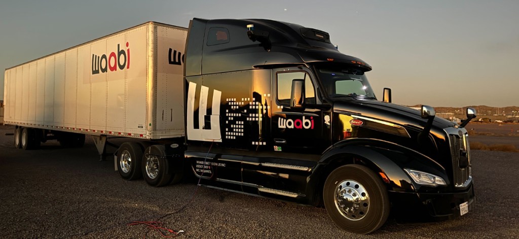 Waabi autonomous truck