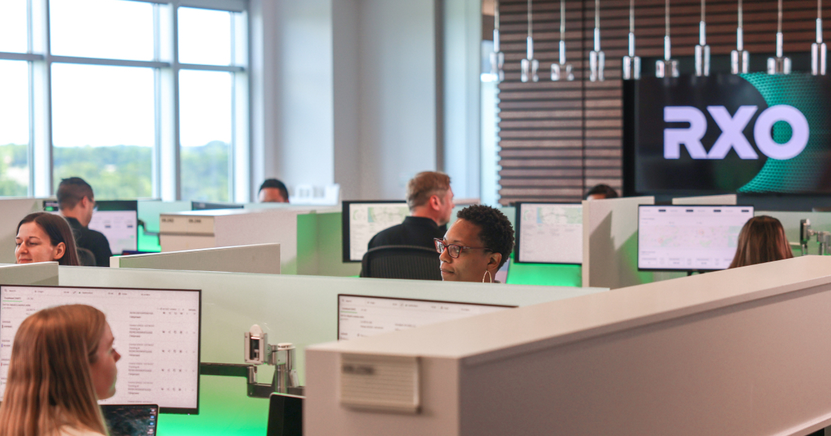 First look: some small signs of improvement sequentially and year-on-year at RXO